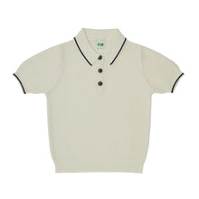 Load image into Gallery viewer, 3023 Pique Polo, ecru