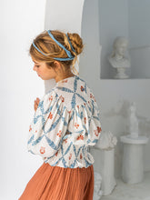 Load image into Gallery viewer, Blouse CLIO - Laurel Diamond