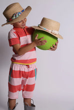 Load image into Gallery viewer, PICNIC BOATER-RAINBOW