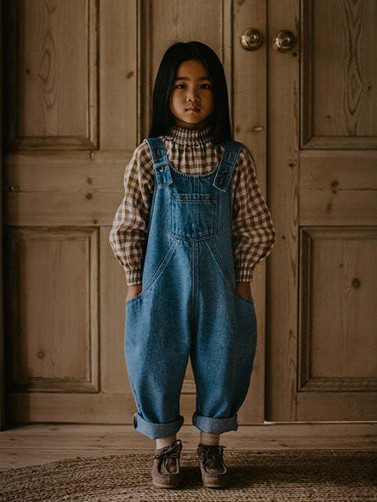 The Oversized Denim Dungaree – Mom_me online boutique