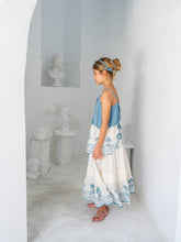 Load image into Gallery viewer, Blouse APHRODITE - Blue Egeo