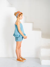 Load image into Gallery viewer, SF01-Short / Blue Egeo Waffle