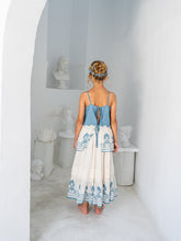 Load image into Gallery viewer, Blouse APHRODITE - Blue Egeo