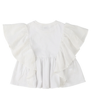 Load image into Gallery viewer, Butterfly-sleeve Tee-42620411-1W
