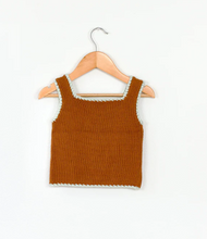 Load image into Gallery viewer, patchwork quilt vest. acorn
