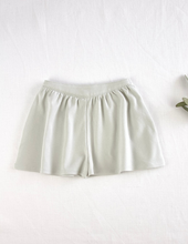 Load image into Gallery viewer, pima flutter shorts. moonflower
