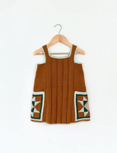 Load image into Gallery viewer, patchwork quilt tunic. acorn
