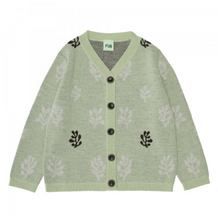 Load image into Gallery viewer, 1923 Jaquard Cardigan pistachio
