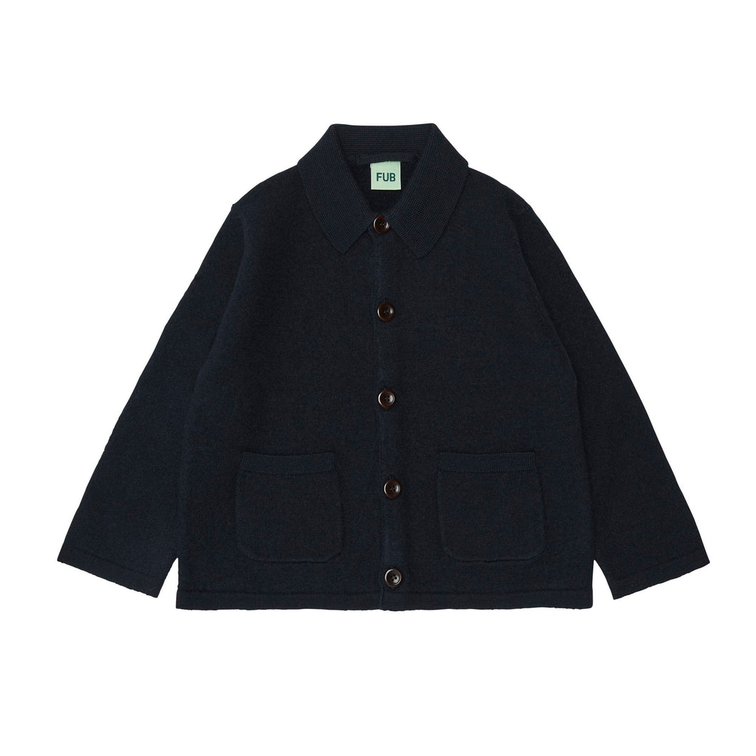 3223 Felted Jacket dark navy