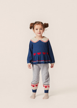 Load image into Gallery viewer, KS6043 maxine knit pants - heart stripe
