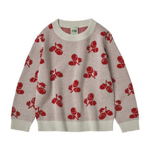 Load image into Gallery viewer, Acorn Blouse (1724 AW)-ecru/red
