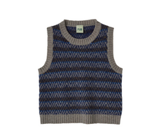 Load image into Gallery viewer, Lambswool Vest (4024 AW)-hazel melange
