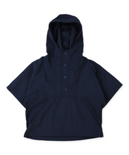 Load image into Gallery viewer, 42520103 Nylon Taffeta Anorak Hoodie-4NV
