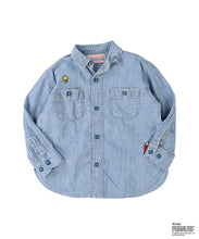 Load image into Gallery viewer, Dungaree SNOOPY Shirt 22621190-4NV
