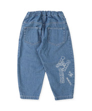 Load image into Gallery viewer, 8oz Denim Graffiti Ballooned Long Pants 42620615-14BL
