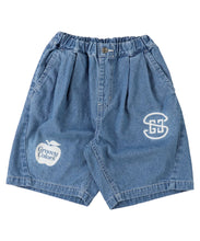 Load image into Gallery viewer, 8oz Denim Graffiti Twisted Shorts 42620616-14BL
